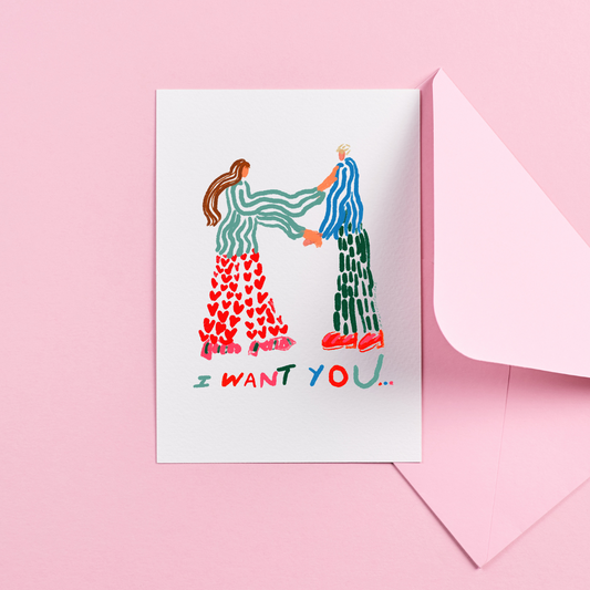 I want you digital download card