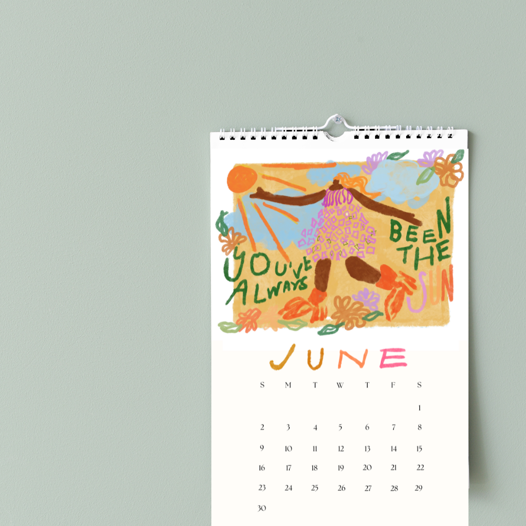 "To Me From Me" 2024 Hanging Wall Calendar