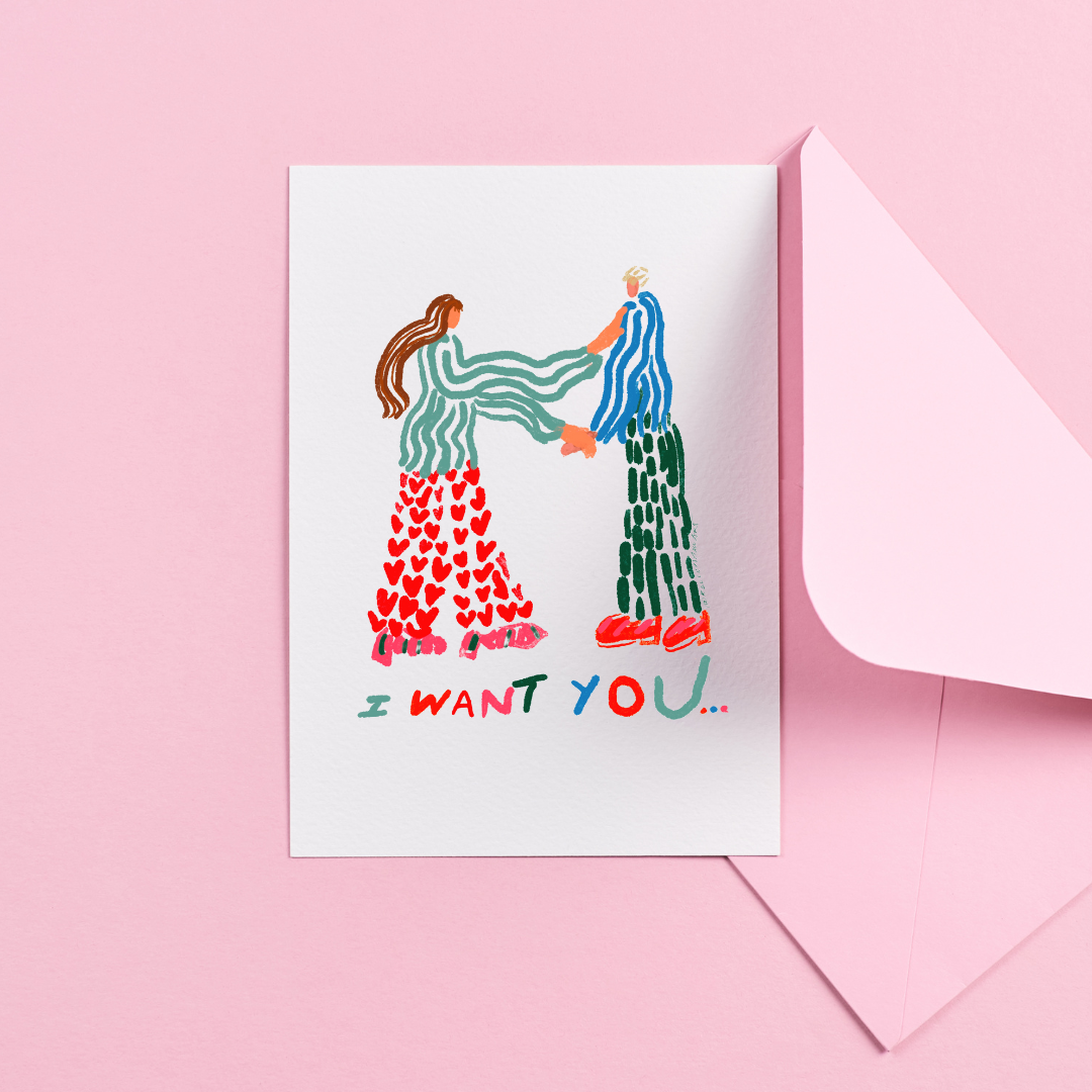 I want you digital download card