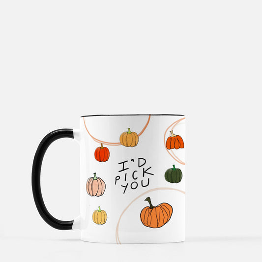 I'd Pick You Pumpkin Mug